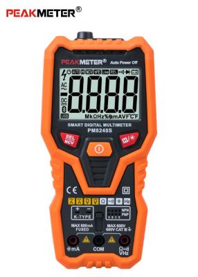 China High Safety Digital Multimeter Autorange , Auto Ranging Multimeter Electrical Continuity Tester for sale