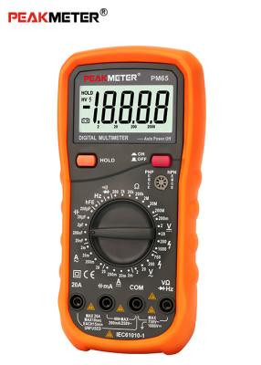 China High Performance AC&DC voltage current Auto rang Digital Multimeter Data Hold Auto Power Off  Meter for sale