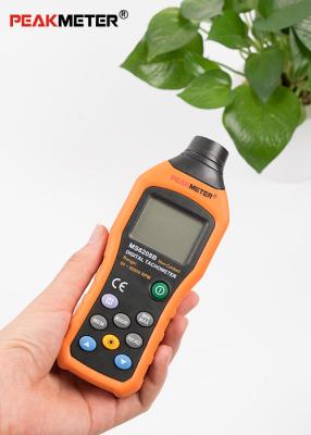 China Hand Held Environmental Meter Non Contact Digital Tachometer Max Speed Rotation Tester for sale