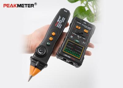 China Black Electrical Cable Tracker , Network Wire Coax Cable Continuity Tester for sale