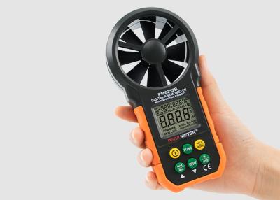 China Portable  Large-screen LCD display CMS /CMM/CFM  Digital Anemometer for sale
