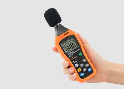 China Auto Measuring A and C weighting network selection 30-130dB Sound Level Meter for sale
