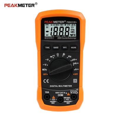 China Electrical Portable Auto Range Digital Multimeter High Precision Multi - Functional for sale