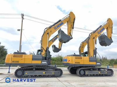 China XCMG 33 Ton Hydraulic Excavator XE335C With 1.6m3 Reinforced Bucket for sale
