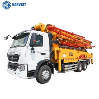 中国 33000kg HB52K 170m3/Hの生産性52m XCMG具体的なブーム ポンプ トラック 販売のため