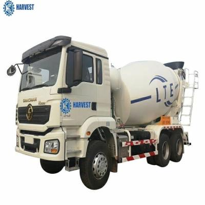 China 6x4 345hp Engine SHACMAN Left Hand H3000 10m3 Transit Mixer Truck for sale