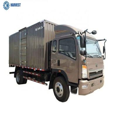 China Wheel Base 3360mm 6 Wheelers HOWO 4x2 116hp 5 Ton Cargo Truck for sale