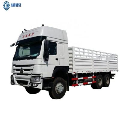 China altos durmientes 6x4 420hp 30 Ton Heavy Duty Cargo Truck del tejado 2 de 7500x2300x1400m m en venta