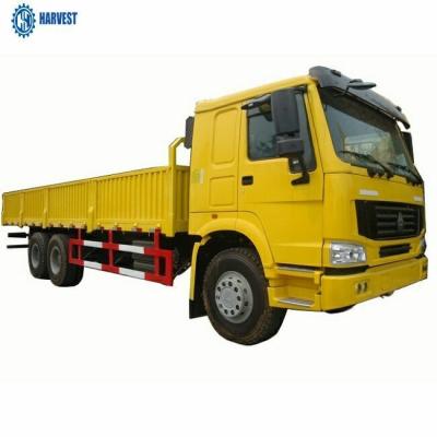 China Sinotruk Howo 6x4 336hp 7100x2300x600mm Manual Side Wall Heavy Cargo Truck for sale