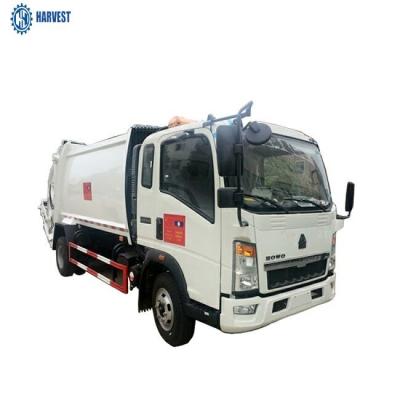 China De Inzamelings5t Vrachtwagen Voor speciale doeleinden van het Sinotrukhowo 4x2 6m3 Afval Te koop