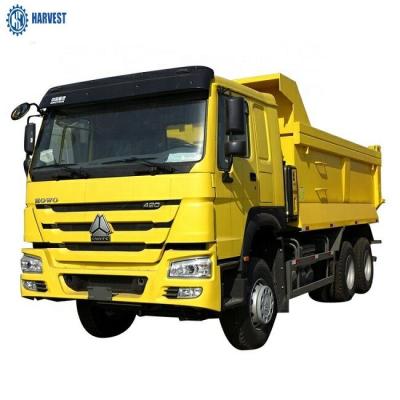 中国 8545*2496*3170mm Sinotruk HOWO 6x4 420hpのU字型重いダンプ トラック 販売のため