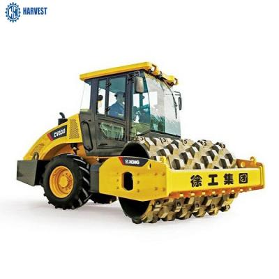China Min Turning Outer Radius 5360mm XCMG CV83U 75kW Single Drum Vibratory Roller for sale