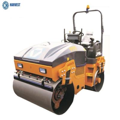 China Travel Speed 11km/H XMR603 6 Ton Double Drum Vibratory Road Roller for sale