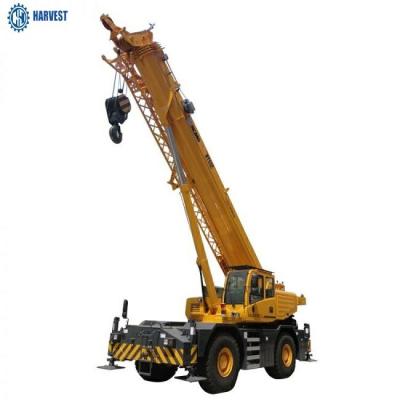 China 194kw XCMG 55 Ton Max Lifting Height 60.7m RT55E Boom Truck Crane for sale