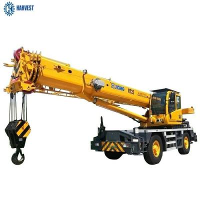 Cina 50km/H XCMG RT25 Max Lifting Height 44m 25 Ton Rough Terrain Crane in vendita