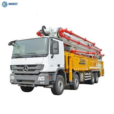 China 8x4 170m3/H Productivity XCMG HB62K 62m Concrete Pump Truck With Benz Chassis for sale