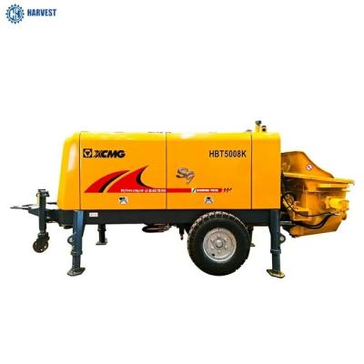 China 8Mpa XCMG HBT5008K 82kW Trailer Mounted Concrete Pump for sale