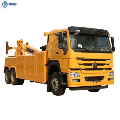China Speed 80Km/H SINOTRUK HOWO 20 Ton 6x4 Road Recovery Wrecker Special Purpose Truck for sale