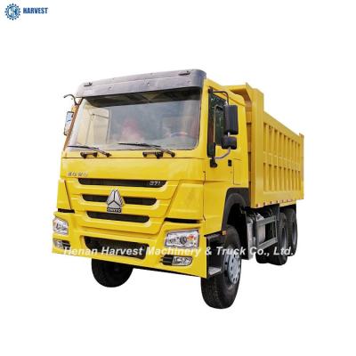 China Used Howo 371hp Tipper Truck 20cbm Second Hand Dumper with New Bucket for DR Congo for sale