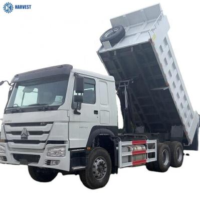 China 30 2da mano 2014 de Ton Rated Loading Capacity 371hp Howo Tipper Trucks en venta