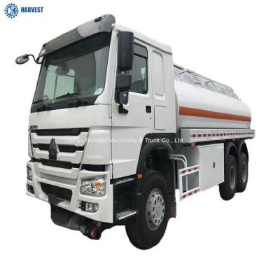 China 15000L Sinotruk Howo 6x4 336hp Fuel Tanker Truck For Oil Transportation for sale