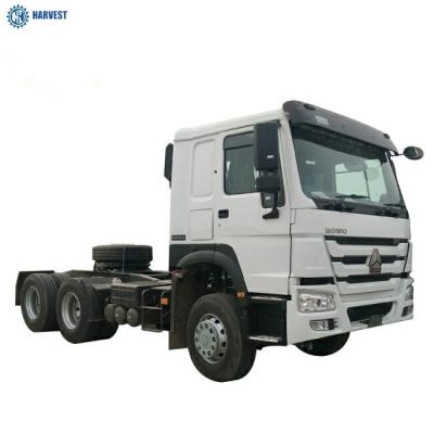China 6x4 Load capacity 40000kg 375hp SINOTRUK HOWO Prime Mover Second Hand Truck for sale