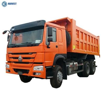 Chine 10 camion total d'occasion de Howo 6x4 de décharge du poids 12490kg des roues SINOTRUK à vendre