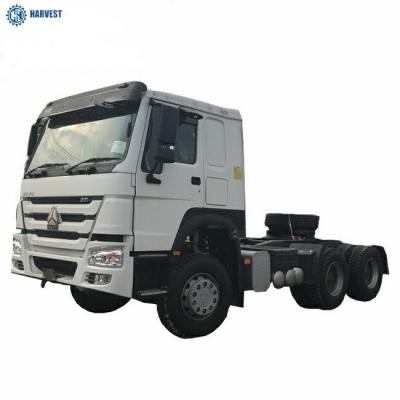China 12.00R20 Tyres 6x4 Howo 371hp Trailer Head 2014 Second Hand Truck for sale