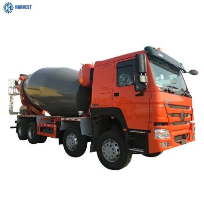China SINOTRUK HOWO 8x4 371HP 14m3 Right Hand Driving Concrete Mixer Lorry for sale