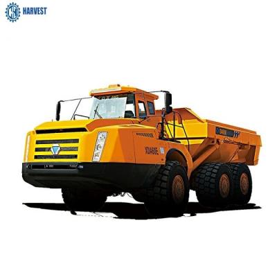 中国 鉱山のための頑丈なXCMG 6x6 60のトンXDA60Eの自動連結されたダンプ トラック 販売のため