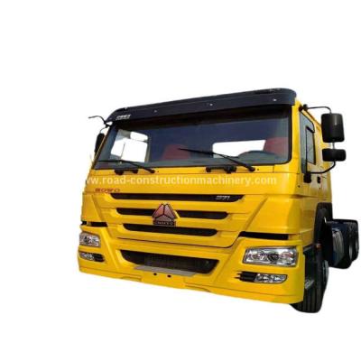 Chine 12R22.5 bande 371hp 100km/h a employé l'euro 2 de camion de tracteur de SINOTRUK HOWO à vendre