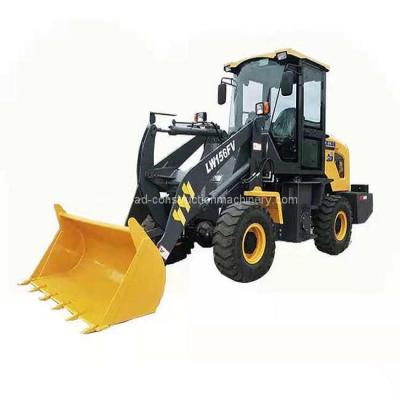 China Cubo Front Wheel Loader XCMG LW156FV de 1 tonelada 55kw 0.7m3 en venta