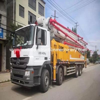 China De Concrete Pompvrachtwagen van XCMG 170m3/H 8x4 met Benz Chassis Te koop