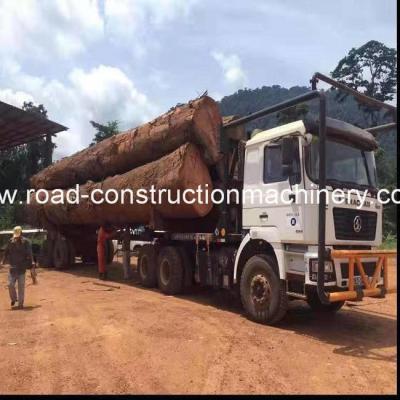 China SHACMAN F2000 420hp Logging Prime Mover Truck LHD Driving for sale