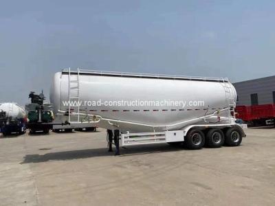 China 50 Tons Powder Tanker Truck Semi Trailer Mechanical Suspension for sale