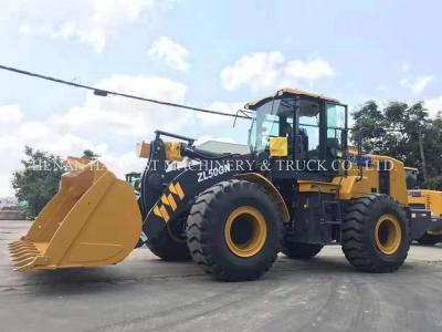 China XCMG ZL50GN 5 Ton 3m3 Bucket Compact 162kW Front End Wheel Loader for sale
