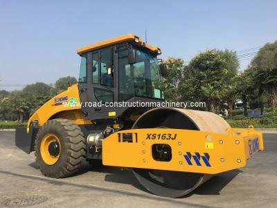 China Single Drum Vibratory Road Roller 103kW 16 Ton XCMG XS163J hydraulic for sale