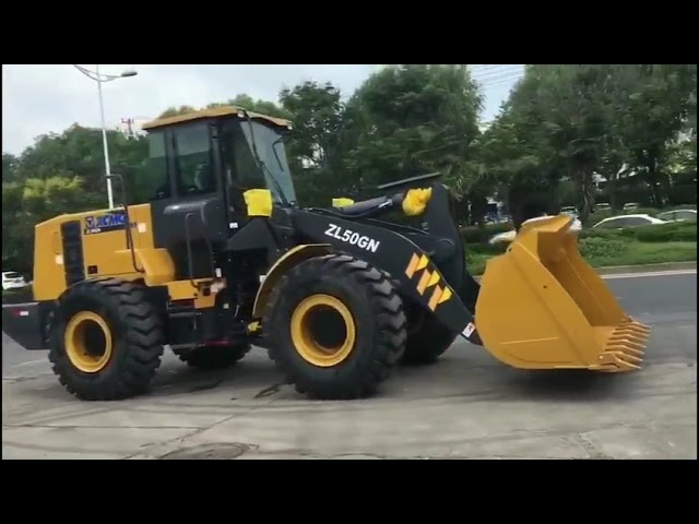 XCMG ZL50GN Wheel Loader 5 Ton Rated Load with 3m3 Standard Bucket
