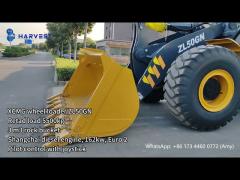 Hot Sale 5.5 Ton XCMG Wheel Loader ZL50GN With 3m3 Rock Bucket to Eastern Africa