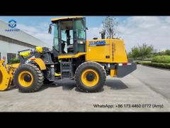 China Top Brand XCMG Wheel Loader LW300KN 3 Ton 1.8 m³ With Wood Grapple To Africa