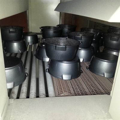 중국 알루미늄 기구 제작을 위한 자동 칼라코팅 요리도구 제조 라인 기계 판매용