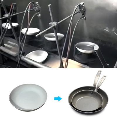Chine Le jet automatique peignent non la machine de revêtement de bâton pour le pot de Cookware à vendre