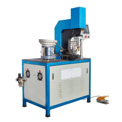 China Automatic Aluminum Cookware Riveting Machine Hydraulic Press Type for cookware for sale