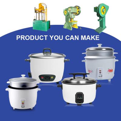 China Linha de produção multifuncional do Utensílios de cozinha, potenciômetro de aço que faz a máquina para o fogão de pressão à venda