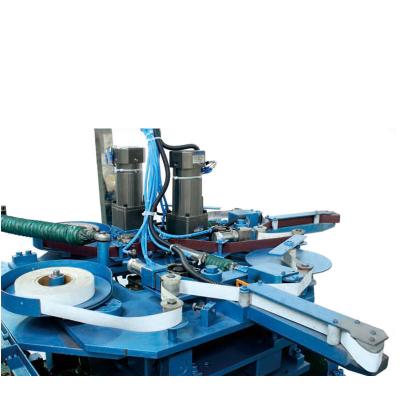 China Auto Polishing Sanding Machine Metal Ware Inside Sanding Machine Vacuum Adsorption with Double Heads for cookware for sale