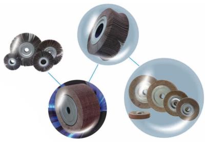 China Utensils Stretch  Flap Wheels for Stainless Steel Mechanical inner Polishing and Grinding flap wheel for sale
