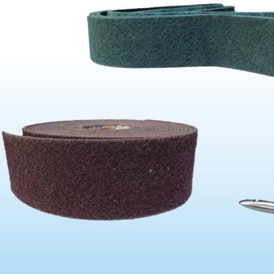 China Factory price Polished Metal Ware Scouring Pad Belt customize for pot cleaning cookware metal ware for sale