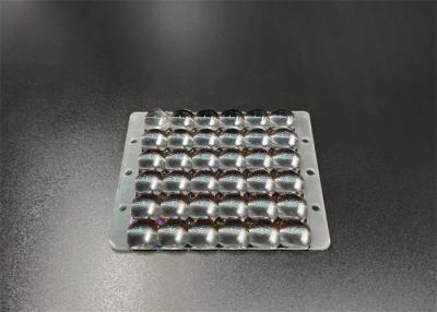 China Design / Custom Made OEM / ODM 6x6 Colorless PMMA Plastic Lens Array 58x48x6 AR Coating Transparancy 93% for sale