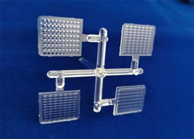 China Design / Custom Made OEM / ODM Fly Eye Plastic Lens Array LED Colorless PMMA AR Coating 25X12X2 for sale