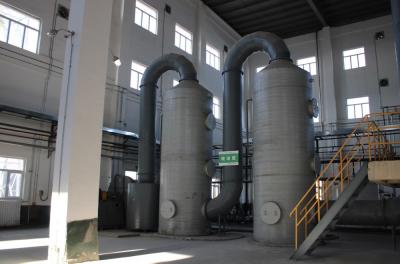 China Spray Tower Wet Scrubber Used For Chemical Plants / Refineries for sale